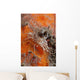 Tiger Shrimp Orange Sponge Wall Decal