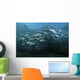 School Trevally Swimming Bali Wall Decal Design 2