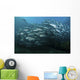 School Trevally Swimming Bali Wall Decal Design 2