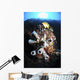 Colorful Reef with Grey Wall Decal
