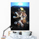 Colorful Reef with Grey Wall Decal