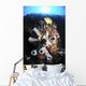 Colorful Reef with Grey Wall Decal