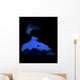 Diver with Lights Entering Wall Decal