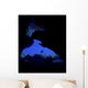 Diver with Lights Entering Wall Decal