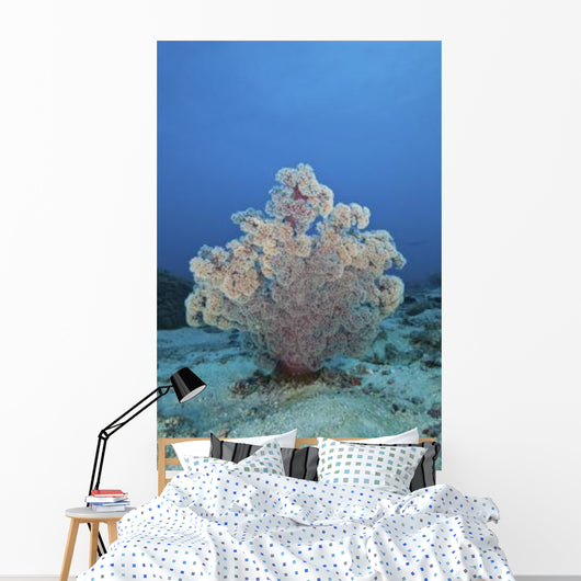Fluffy Pink and Red Wall Decal