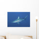 Oceanic Blacktip Shark South Left Side Wall Decal