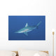 Oceanic Blacktip Shark South Left Side Wall Decal