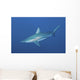 Oceanic Blacktip Shark South Left Side Wall Decal