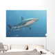 Oceanic Blacktip Shark Right Profile Wall Decal