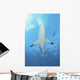 Oceanic Blacktip Shark Underneath Wall Decal