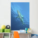 Oceanic Blacktip Shark Vertical Wall Decal