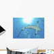 Sunrays Shining Oceanic Blacktip Wall Decal