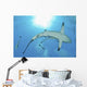 Sunrays Shining Oceanic Blacktip Wall Decal