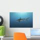 Oceanic Blacktip Shark Distant Wall Decal