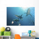 Oceanic Blacktip Sharksin Waters Wall Decal