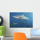 Oceanic Blacktip Sharks Wall Decal