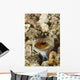 Gold-specs Jawfish Its Hole Wall Decal