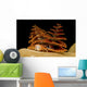 Pair Orange and Red Wall Decal