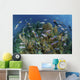 Divers Exploring Caribbean Reef Wall Decal