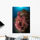 Colorful Reef Scene Pink Wall Decal