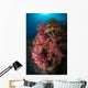 Colorful Reef Scene Pink Wall Decal