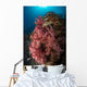 Colorful Reef Scene Pink Wall Decal