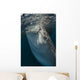 Large Whale Shark Siphoning Vertical Wall Decal