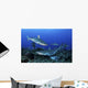 Caribbean Reef Sharks Swimming Together Wall Decal