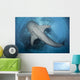 Whale Shark Seen Underneath Wall Decal