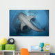 Whale Shark Seen Underneath Wall Decal