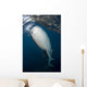 Large Whale Shark Coming Right Side Wall Decal