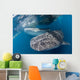 Pair Whale Sharks Barrelling Wall Decal