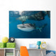 Massive Whale Shark Swimming Wall Decal