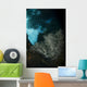 White Black Coral Bush Wall Decal