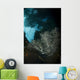 White Black Coral Bush Wall Decal