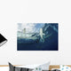 School Silky Sharks under Wall Decal
