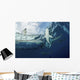 School Silky Sharks under Wall Decal