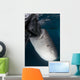 Whale Shark Sucking Fishing Vertical Wall Decal
