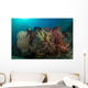 Colorful Reef with Gorgonian Wall Decal
