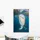 Pair Whale Sharks Coming Wall Decal