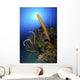 Colorful Reef Scene Light Wall Decal
