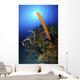 Colorful Reef Scene Light Wall Decal