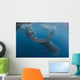 Four Whale Sharks Swimming Wall Decal