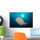 Large Whale Shark Swimming Wall Decal