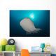Large Whale Shark Swimming Wall Decal