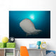 Large Whale Shark Swimming Wall Decal