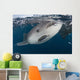Whale Shark Swimming near Surface Wall Decal