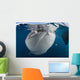 Close-up Whale Shark Breaching Jaw Wall Decal