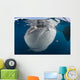 Close-up Whale Shark Breaching Jaw Wall Decal