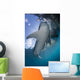 Whale Shark and Remora Wall Decal
